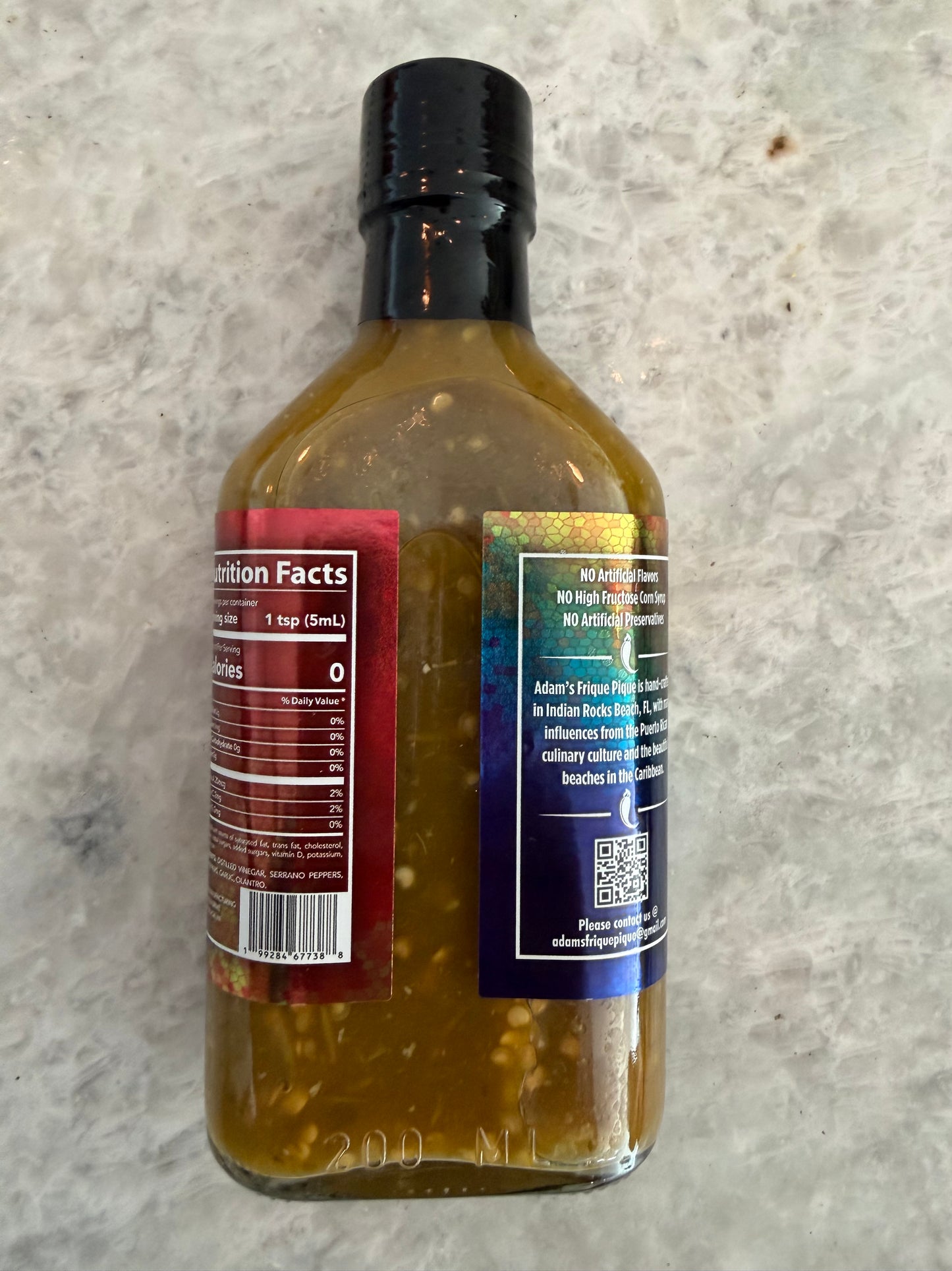 2 Pack Adam's Pique 6.76oz per bottle, FREE SHIPPING